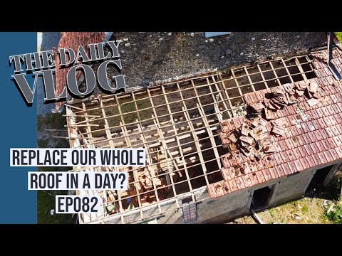 Abandoned stable block reroofed in a day- EP082