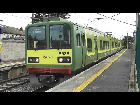 Irish Rail 8520 Class Dart Train 8636 - Howth Junction Station, Dublin