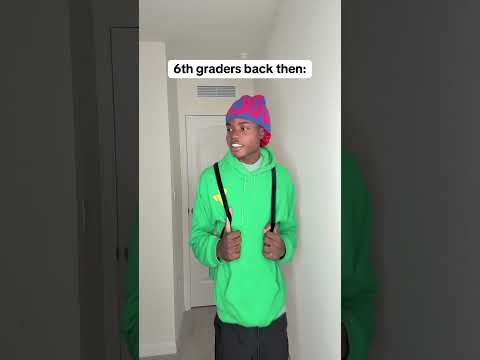 6th graders back then 😂