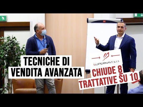 Tecniche di vendita persuasiva, Supernavi srl oggi chiude 8 trattative di vendita su 10 !