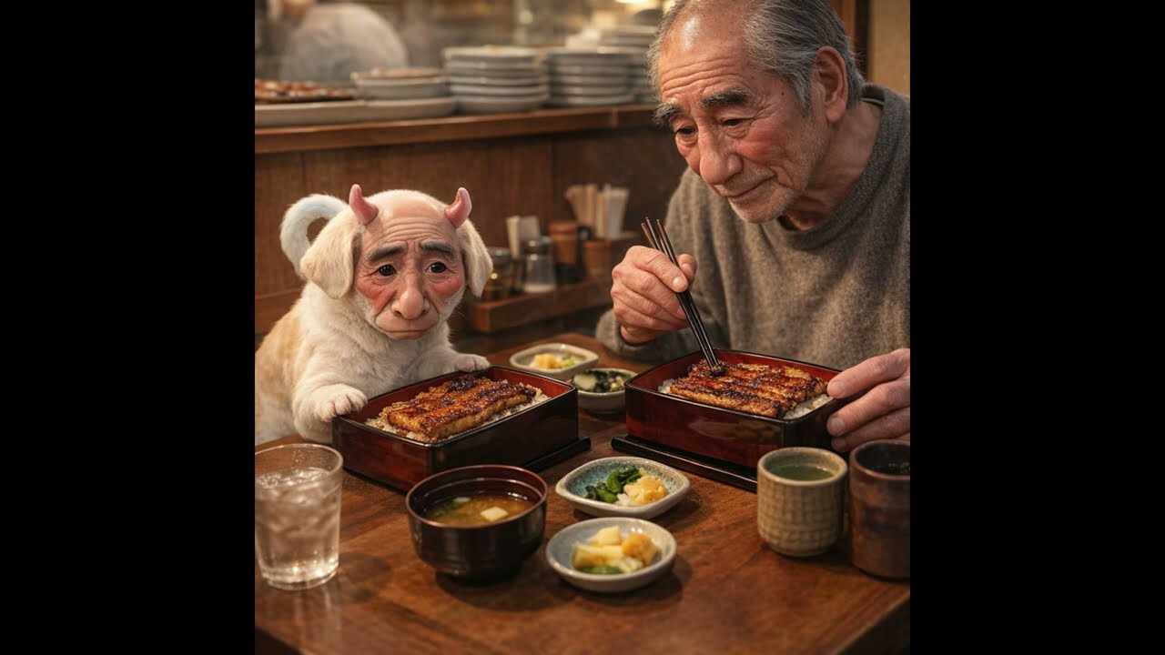 日記：うなぎ屋 Eating at the same unagi restaurant 20 years later