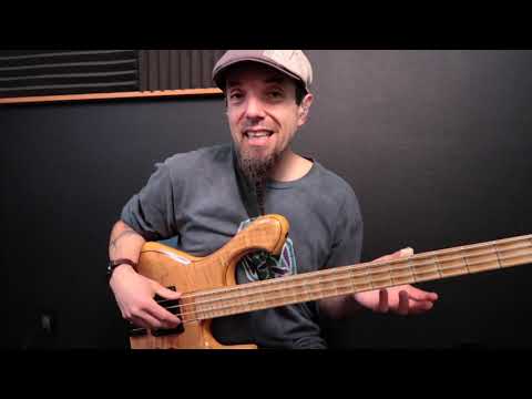 Root Position Chord Shapes for the 4-string bass