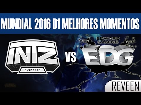 INTZ VS EDG MELHORES MOMENTOS