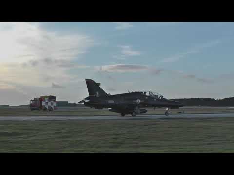 Hawk T2 Landings and Take offs RAF Valley Dec 15