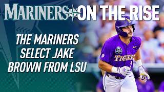 The Seattle Mariners Draft OF Jake Brown in the 2nd Round of the 2026 MLB Draft