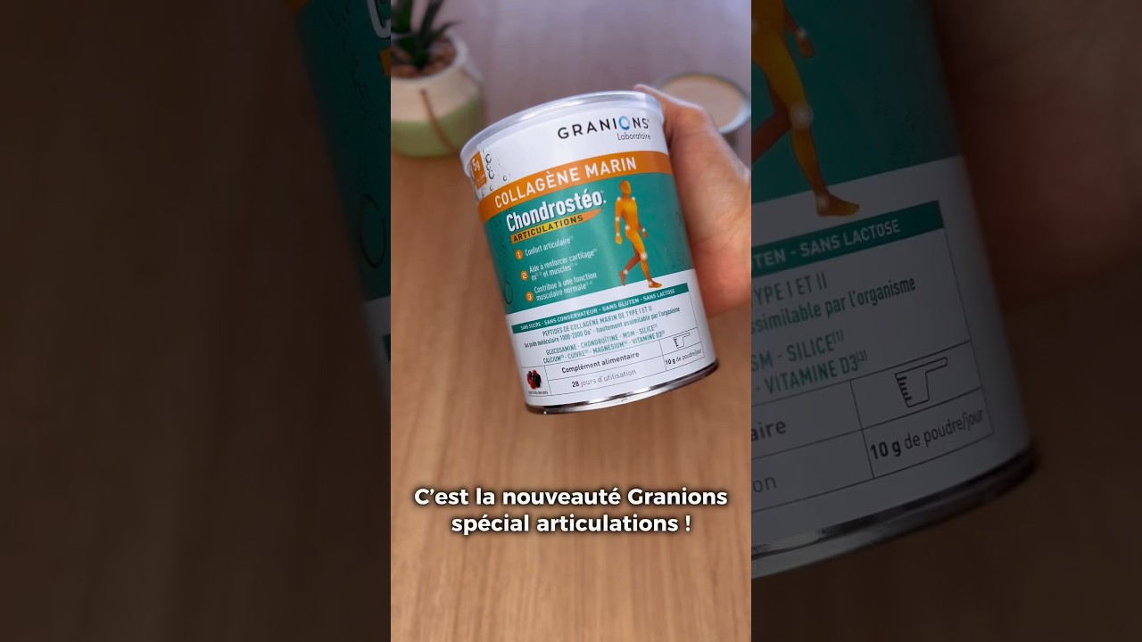 Chondrostéo+ Articulations collagène marin poudre