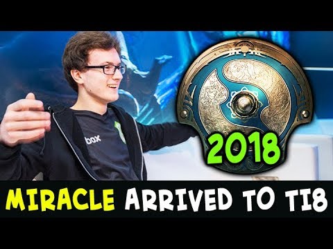Miracle arrived to TI8 — FIRST game with other TI8 players