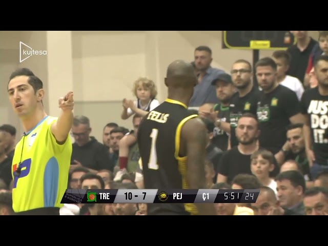 Trepça - Peja pjesa 1, gjysmëfinalja e dytë e play-offit