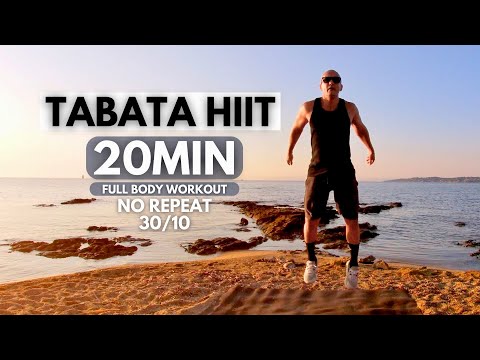 Tabata HIIT 20Min Workout / NO REPEAT / Tabata 30/10 / Full Body WORKOUT