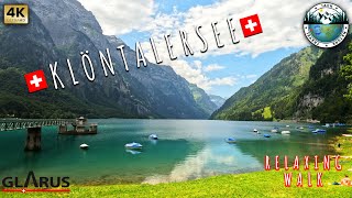 KLÖNTALERSEE Switzerland 4K UHD | Lake Klöntalersee | Schweiz