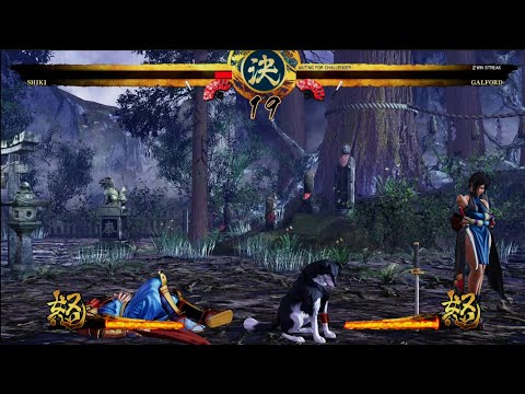Samurai Shodown—— Shiki VS Galford （AI）