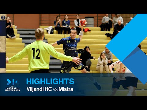 HIGHLIGHTS | Viljandi HC - Mistra | Round 6 | Estonian Champions League 2022/23