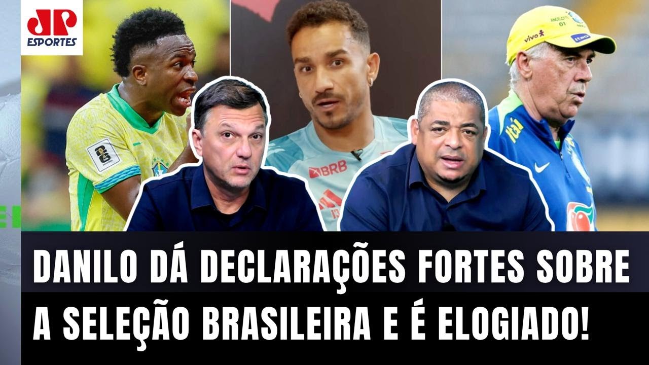 "ELE CHUTOU O BALDE! E FALOU A PURA REALIDADE, gente!" ENTREVISTA FORTE de Danilo sobre a Seleção!