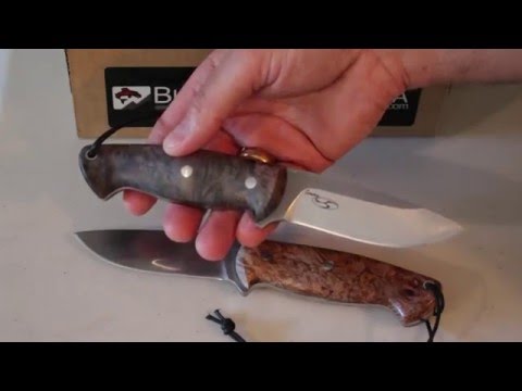 Seth Cosmo S35VN Bushcraft Knives
