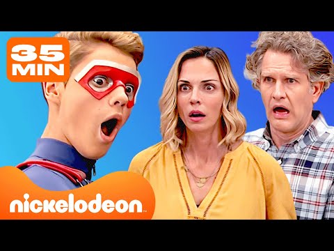 Capa de Henry Danger | Todas as Vezes que os Adultos Precisam Ser Resgatados em Henry Danger! | Nickelodeon