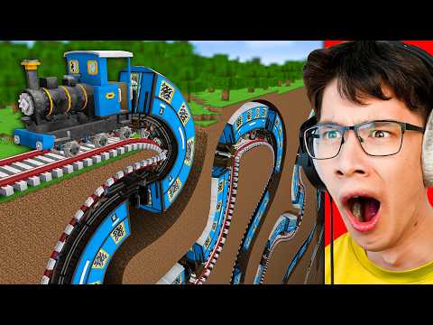 Minecraft Trains if they were looooooooong