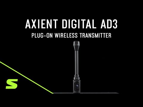 Shure Axient Digital AD3 Product Overview