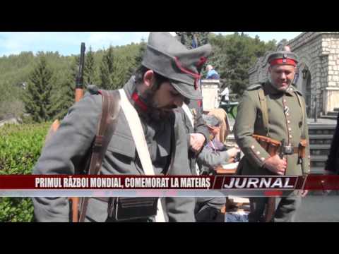 Stire 25 04 2016 Primul razboi mondial, comemorat la Mateias
