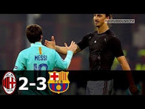 AC Milan vs FC Barcelona 2-3 All Goals and Highlights with English Commentary (UCL) 2011-12 HD 720p