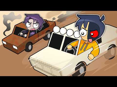 Driving Down a Hill, but we can UPGRADE cars!