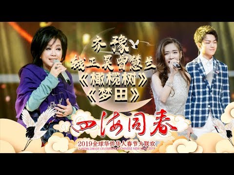 齐豫钱正昊曾慧兰再唱经典《橄榄树》《梦田》 引现场大合唱《2019湖南卫视全球华侨华人春晚》【湖南卫视官方HD】