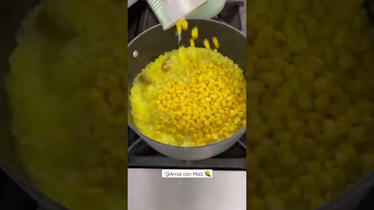 Arroz Con Maiz #Arroz #Rice #Maiz #Corn #Recetas #Cocina #Cocinafacil #Sagrariomatosrecetas