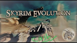 Skyrim Evolution 2.7+ 4-я запись Пещера жёлтый камень.