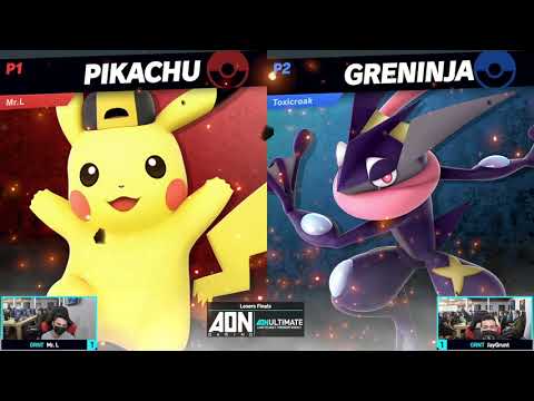 JayGrunt (Greninja) vs Mr. L (Pikachu) | AONUltimate Prelude #3 Losers Finals