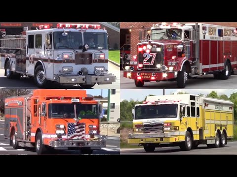 Fire Trucks Responding Compilation BEST OF 2020