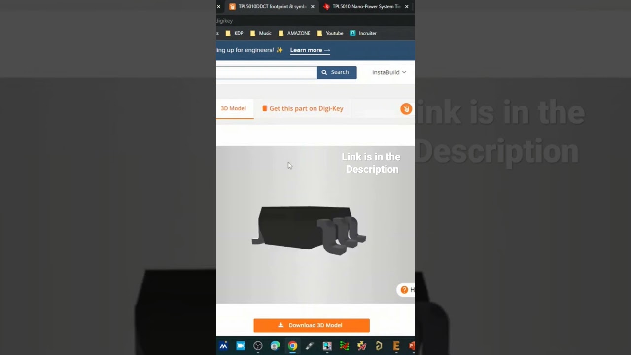 How to download 3D models of Electronic components | Learn PCB Design #shorts #pcbdesign #electronic