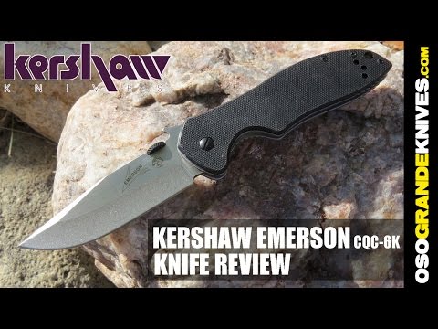 Kershaw Emerson CQC-6K Framelock