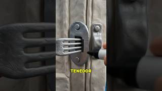 Cómo Hacer Un Candado Con Un Tenedor😨