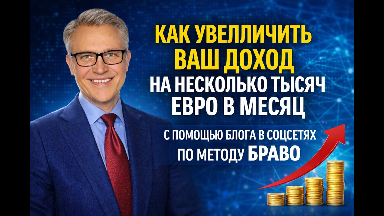 Как увеличить ваш доход на несколько тысяч евро в месяц с помощью блога в соц