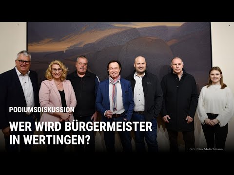 Wertingen: Wer überzeugt als Bürgermeisterkandidat? Die Podiumsdiskussion im Livestream