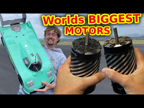 2 GIANT motors in RC Car, World speed record attempt