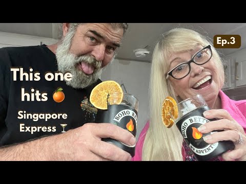 Betty & the Bears Campfire Cocktails Ep. 3 |  Singapore Express 🍊 Gin