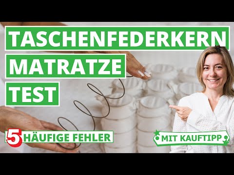 Taschenfederkernmatratze Test: Was rät die Stiftung Warentest?