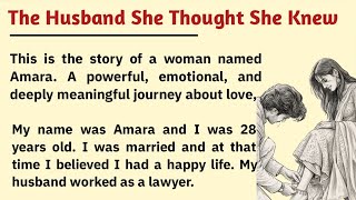 She Thought Her Husband Loved Her… She Was Wrong | English Story // Learning English wtih Story