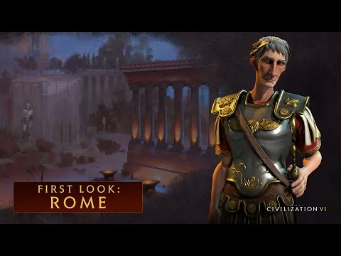 文明帝國VI》--初見。羅馬 (CIVILIZATION VI - First Look: Rome)