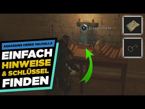 Flussraubzug Hinweise, Schlüssel und Rüstungsteile finden - Assassins Creed Valhalla Guide