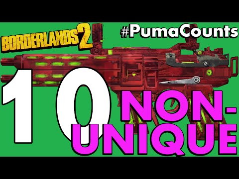Top 10 Best Non-Unique Guns and Weapons in Borderlands 2 #PumaCounts