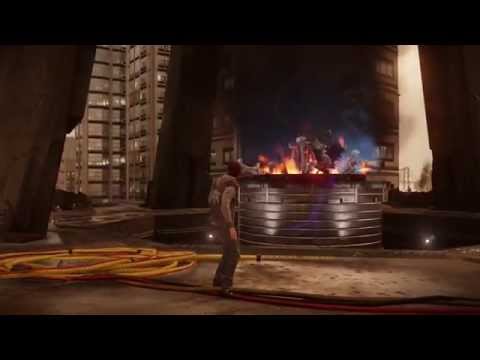 inFAMOUS Second Son Denny Park Mobile Command Center on Expert Difficulty