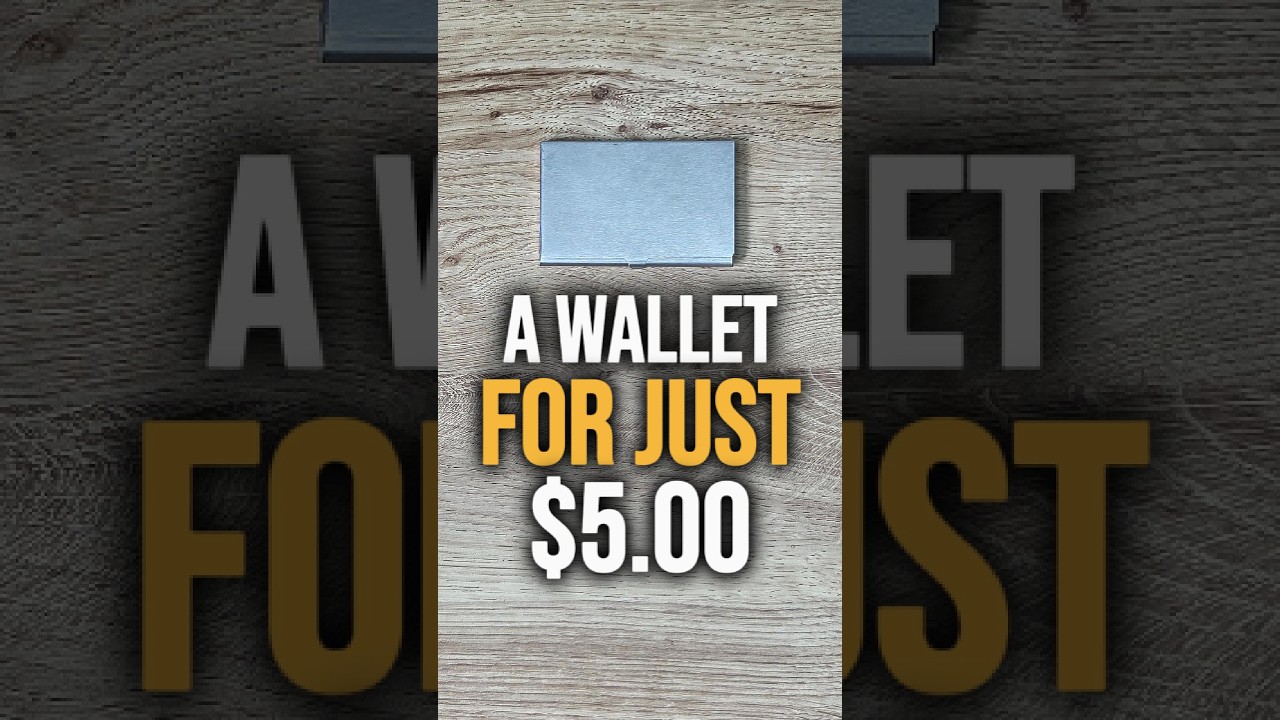 Muji Cardholder: This is what a $5.00 wallet gets you...