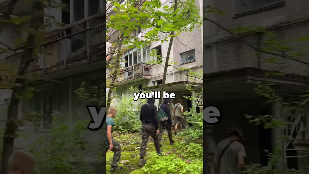 Did you know you can explore the nuclear plant of Chernobyl?