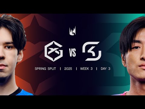 GX v SK | 2025 LEC Spring | Week 3 Day 3 | GIANTX vs. SK Gaming Game 1