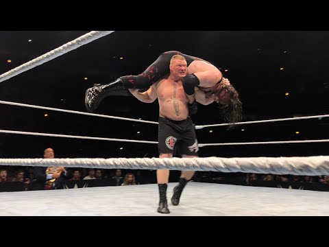 Brock Lesnar Has Another Quick WWE Live Event Appearance