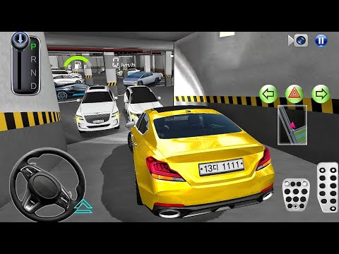 New Luxury Sedan in Parking Garage Car City Drive: 3D Driving Class 2025 - Car Game Android Gameplay
