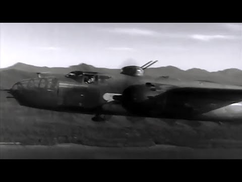 Warpath Across the Pacific - B-25's on a low-level attack - Borneo