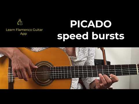 PICADO SPEED EXERCISES- FLAMENCO GUITAR