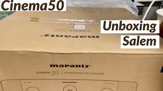 Video thumbnail for Marantz Cinema50 Unboxing 9.4 Channel Av Receiver Dolby Atmos Auro3D DtsX by AVReceiver Tamil